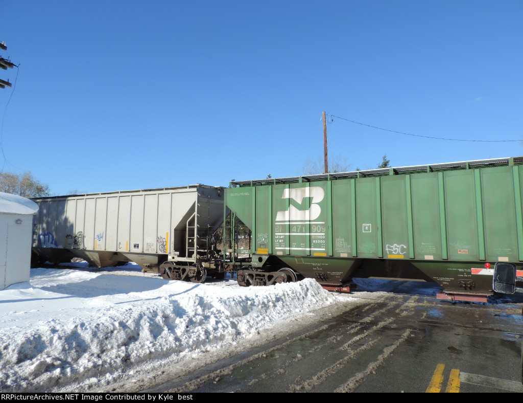 Spotless BN grain car